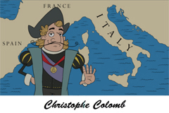 Christopher Columbus French Flip Book